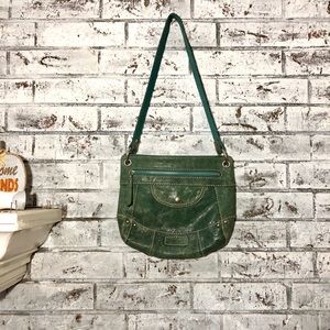 Fossil Dark Green Shoulder Bag
